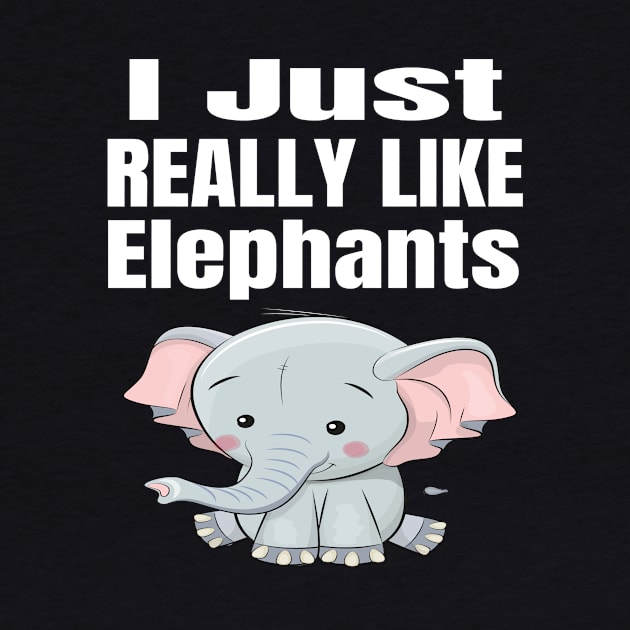 I Just Really Like Elephants by houssem